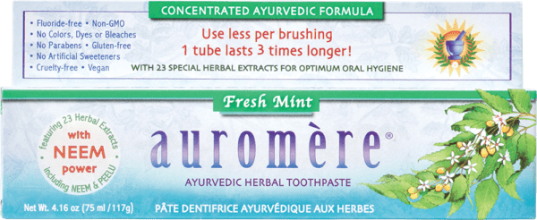 Toothpaste - Ayurvedic - Fresh Mint - Fluoride Free